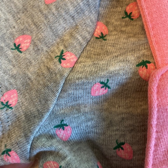 Baby Girl Carter’s 2 pieces Summer set pink and gray size 3 months - Picture 5 of 10